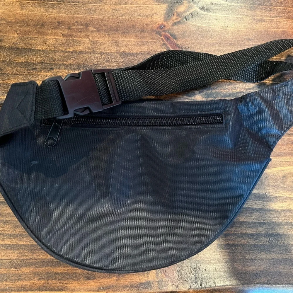 Walt Disney World, Mickey, Florida, fanny pack, black, EUC, vacation, travel